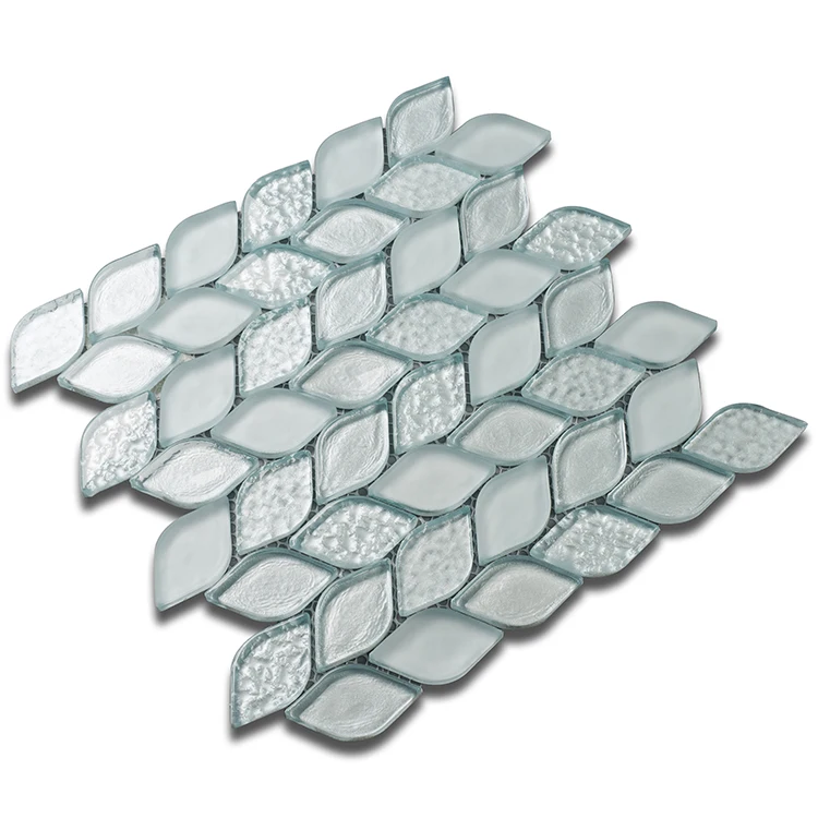 China wholesale websites Customized cheap leaf bathroom mosaics tiles