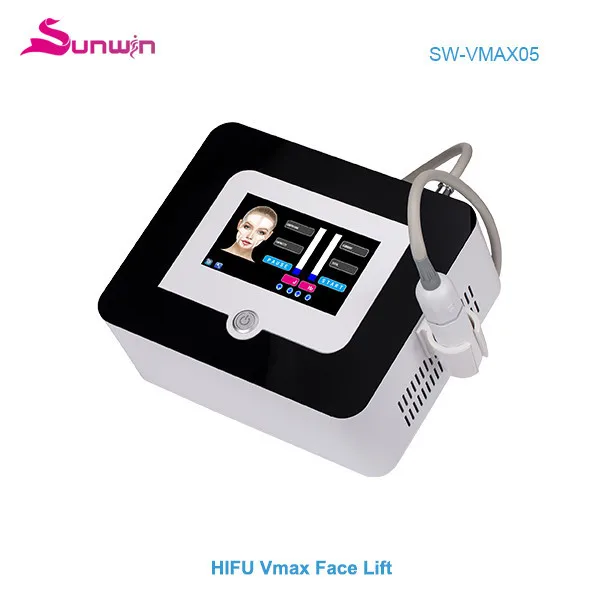 

CE /ISO /Rohs hifu vmax 10000shoots cartridge 3D SMAS hifu machine body slimming for salon, White