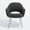 modern design armrest chair chrome metal frame leisure executive Chair