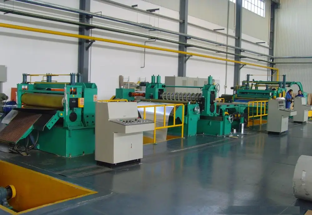 自动钣金分切机生产线