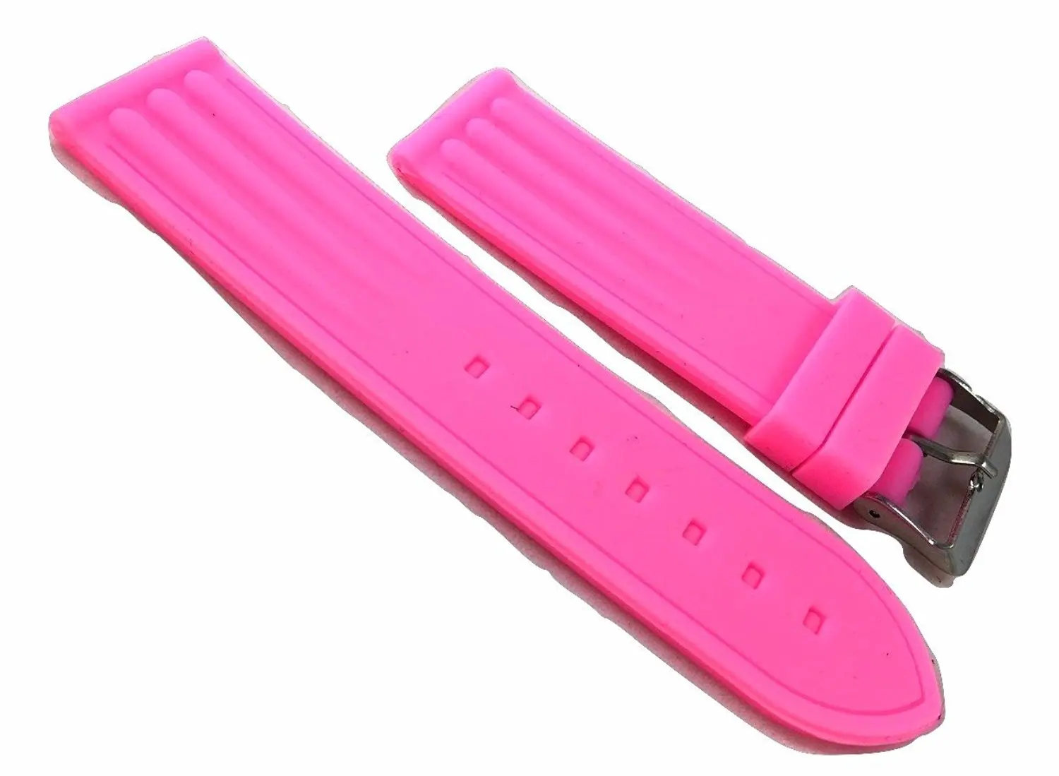 Buy 24mm Pink Soft Silicone Rubber Watch Band Strap Fits Olio Model One Sony Smartwatch 2 Sw2 In Cheap Price On Alibaba Com