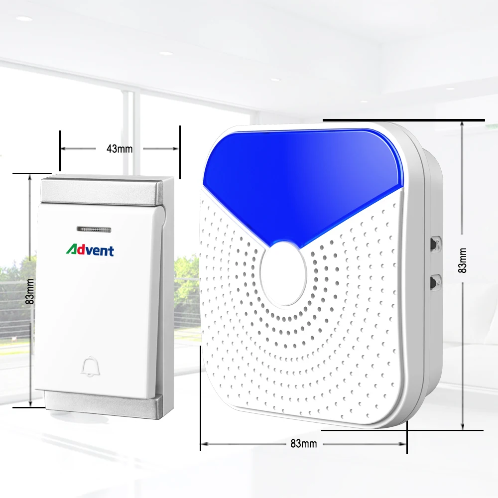 Advent Door Bell Chime 32 Rings Smart Digital Decorative Wireless Doorbell Buy Decorative