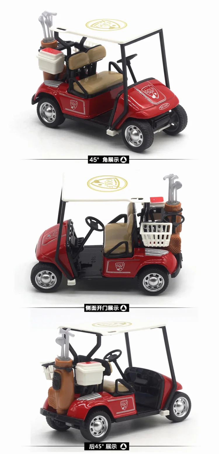 136 Mini Golf Car Alloy Cart Model Toy Car Gift Warrior Car Buy