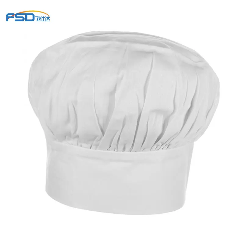 
Factory custom logo pure cotton chef Hat 
