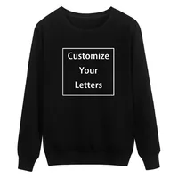 

DIY Customized Logo Hoodies Unisex Your Own Design Text Photo Print Cotton Pullover Sweatshirt Men Women High Quality