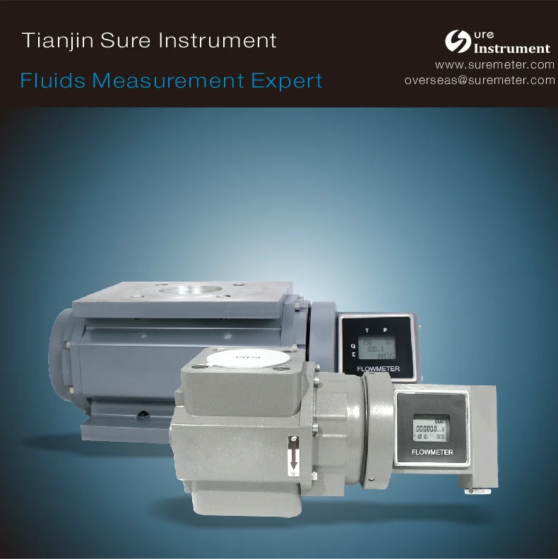 
LLQ Smart chemical Gas roots stainless steel material flow meter from china 