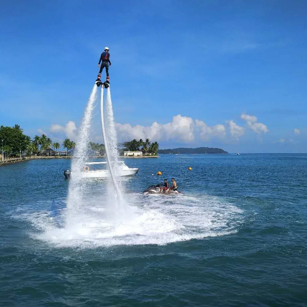 

Flying board jetblade water board jet flyer water amusement equipment water recreation, Black + white (customizable)