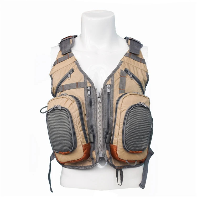 multi pockets fishing vest backpack for