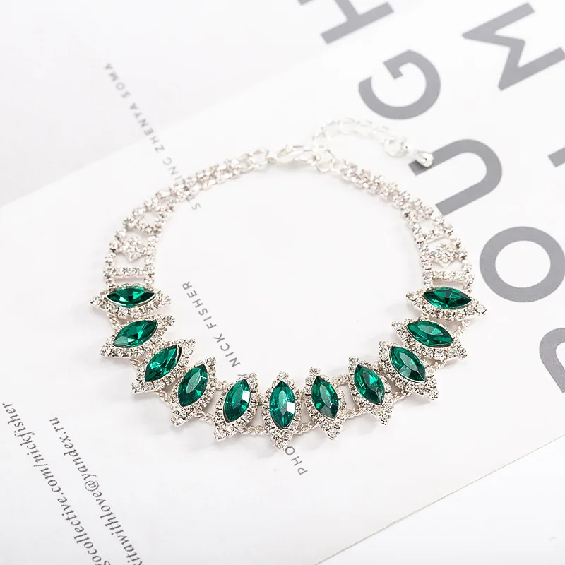 

Hot Sale Fashion Ladies Rhinestones Jewelry Bracelets Fit in Every Way ZWB218, As photo