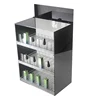Manufacturer Customize Retail Stand 10ml 30ml E-liquid Tray Clear Acrylic Liquor Bottle Display with Pusher