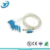 Communication Equipment 0.9mm Steel Tube 1x8 Fiber Optic PLC Splitter