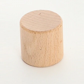 round wood block