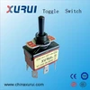 quick connect terminal 3-way 6 pin on off on spring return toggle switch