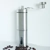 High Quality Food Certificated Brushed Stainless Steel Ceramic Coffee Bean Grinder For Coffee Bean Grinding