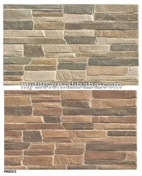 333x500mm Digital 3d Decorative Stone Wall Tiles With Factory
