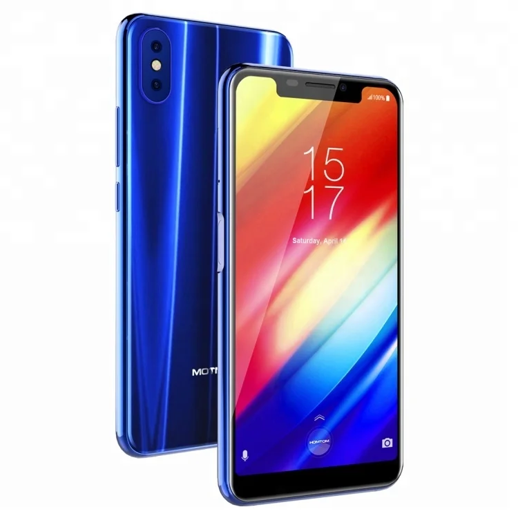 

HOMTOM H10 5.85 inch Dual 4G smartphone Face ID & Side-Mounted MTK6750T Octa Core 4GB+64GB 16MP camera Android 8.1 mobile, Black;gold;blue