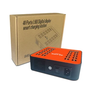 40 Port USB Fast Charger Digital Display
