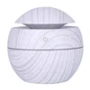 Strong Colorful Led Lights Difusor De Aromas, 130ml Wood Essential Oil Diffuser Wholesale, Diffusers Essential Oils