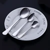 Wholesale ceramic tableware Drop Shipping Mirror Polishing Salad,Ice Cream Spoon,Stainless Steel Tableware