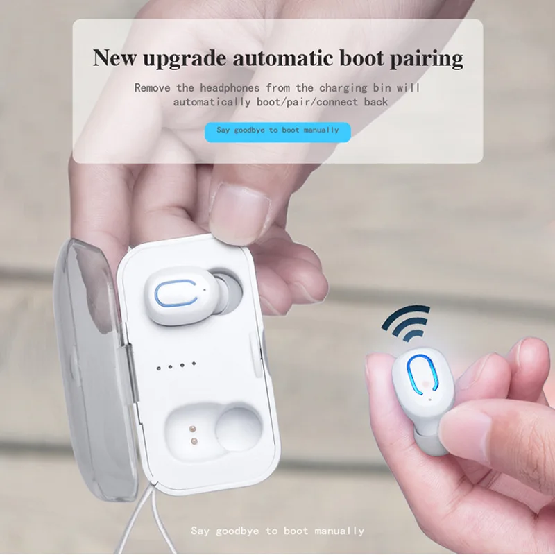 [Redbox] BluetoothV5.0 Headphones Wireless Earphones