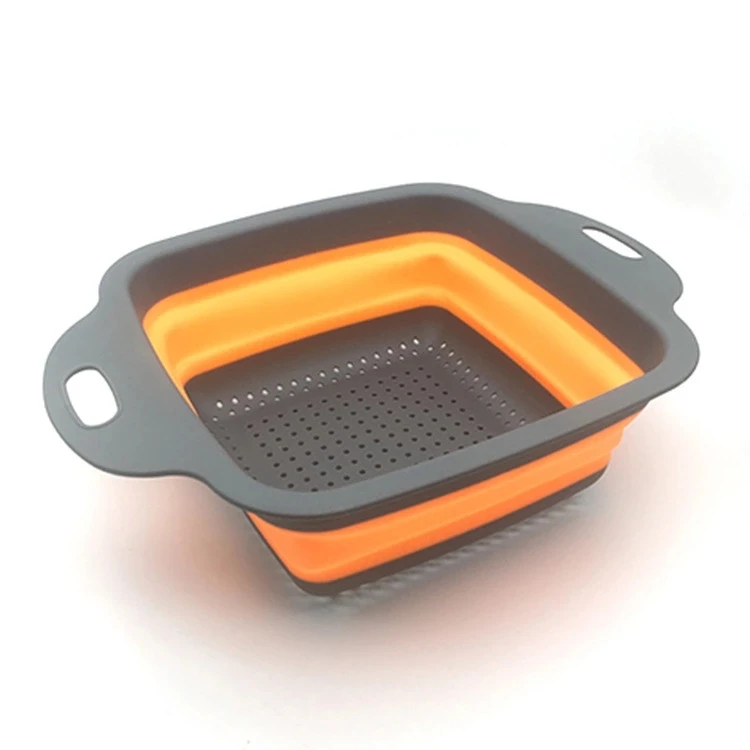 

Foldable kitchen basket ,reausable and eco-friendly, Customized colors acceptable