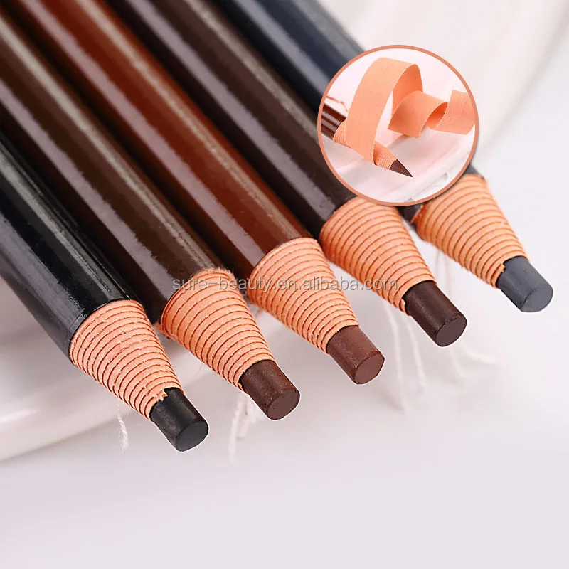 

Private label waterproof peel off eyebrow pencil factory 1818