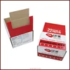 Chocolate Display paper box package with east tear line Preferential panel