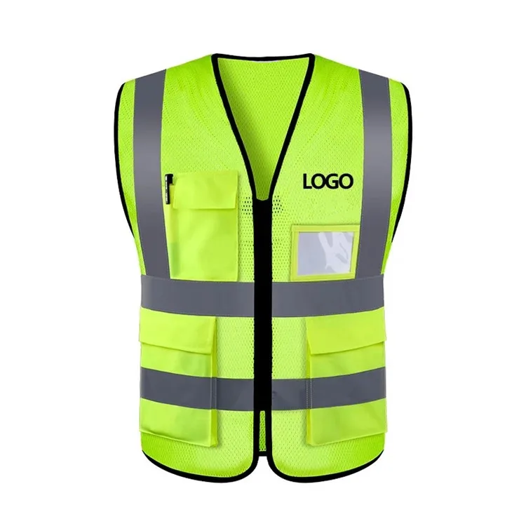 high vis vests with logo