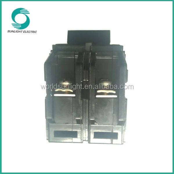 IP20 BH series Bolt-on type black 15A 2P mcb miniature circuit breaker