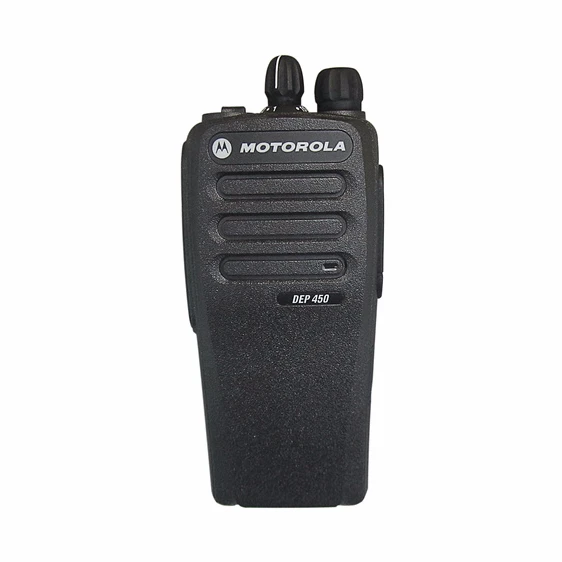 

Digital Motorola DP1400/CP200D DMR Commercial Two Way Radio Motorola DEP450, Black
