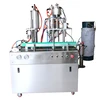 1600a 3-1 piece semi-automatic manual push tank LPG Gas air aerosol filling Machine