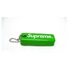 custom PU foam printed logo oval shape floating key chain