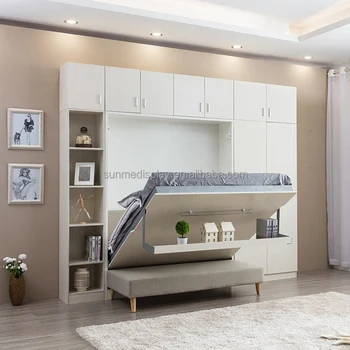 Sturdy Smart Furniture Design For Small Room Multi-function Murphy Bed ...