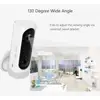 100% Wire-free Home Security 1080P HD Mini IP Camera WiFi Wireless Night Vision Camera 3000mA Rechargeable Battery PIR Camera