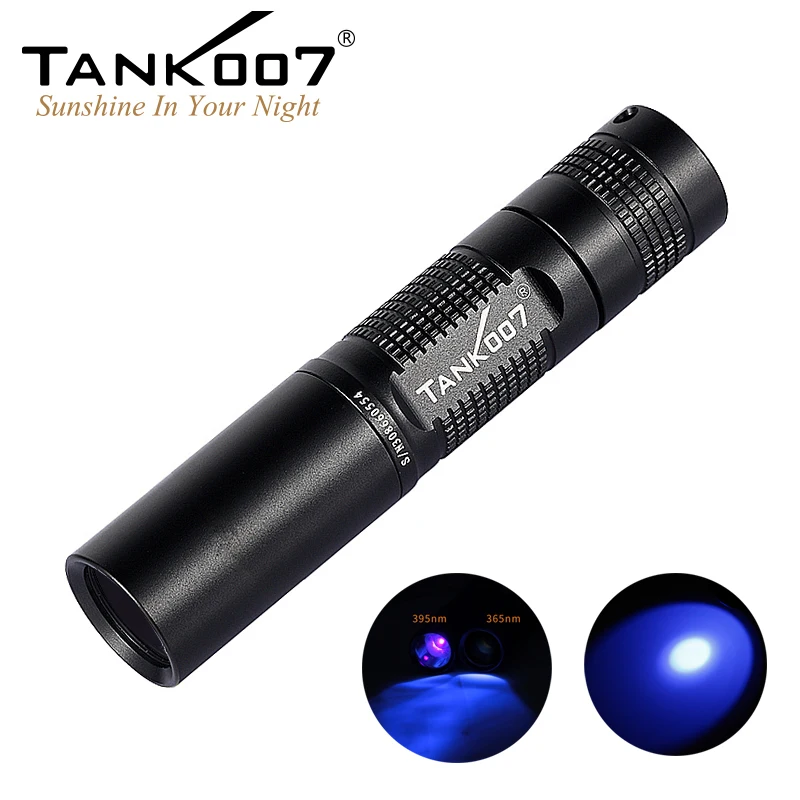 Tank007 TK566 high performance 365nm nichia uv led flashlight for admission control