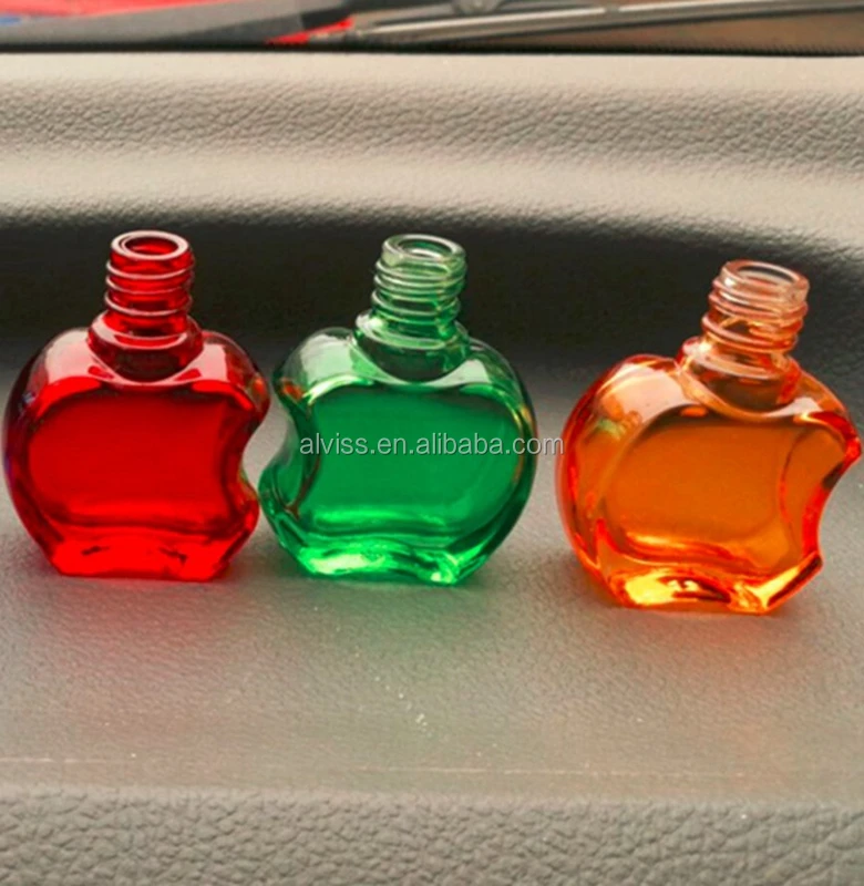 green apple shaped perfume bottle