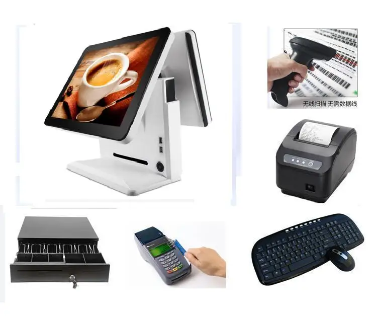 dual screen pos system / touch screen ordering system / windows &