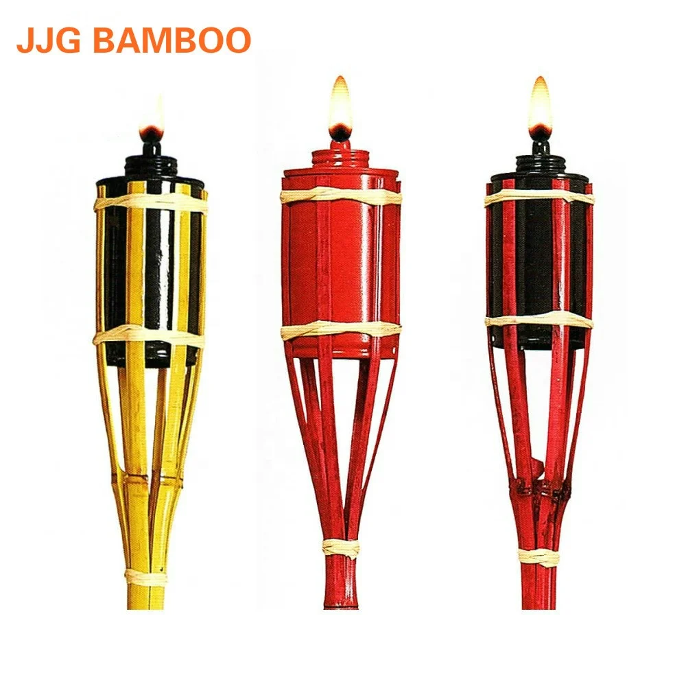 

Flame mega dragon light bamboo torch, Natural or customized