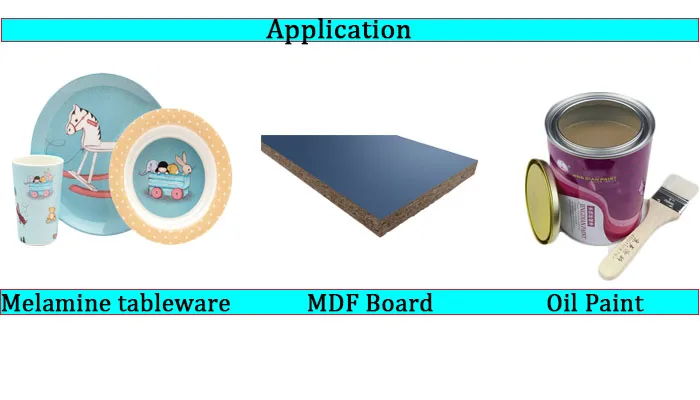 China melamine 99.8% and melamine powder formaldehyde resin powder