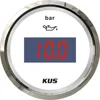 KUS 52mm Auto Marine Digital Fuel Oil Pressure Gauge Meter 0-10 bar With Backlight