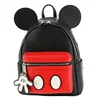 Cute kids Faux Leather Mini Backpack mickey mouse school bag