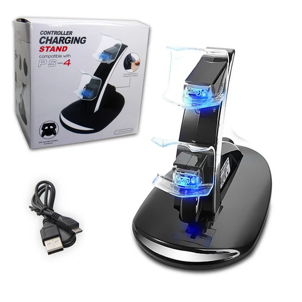 

Charging Stand for P4 Controller USB Charging Dock Station, Black