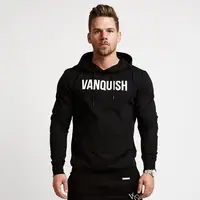 

Wholesale Customized fitness sports GYM running Sweatshirt with hood for men
