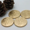 Wholesale us 50 dollars gold tungsten coin with thick gold plating tungsten coin collection 1 oz gold coin