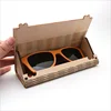 Mocoo Handmade Triangle Natural Environmental Protection Wood Bark Hollow Hot Selling Sunglasses Case