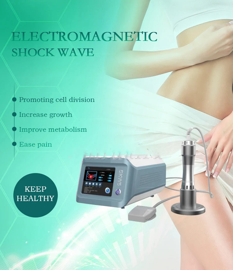 New type extracorporeal shock wave machine thermal shock wave therapy physiotherapy machine shock wave physiotherapy equipment
