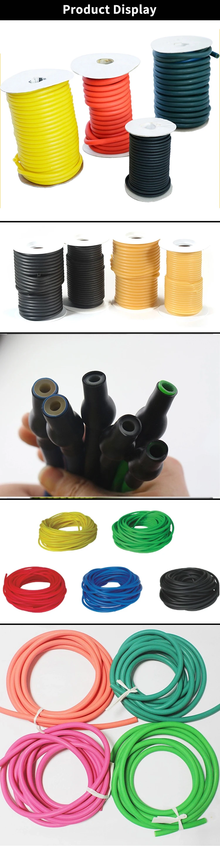 Slingshot Catapult Elastic Part Latex Rubber Natural Rube Fitness