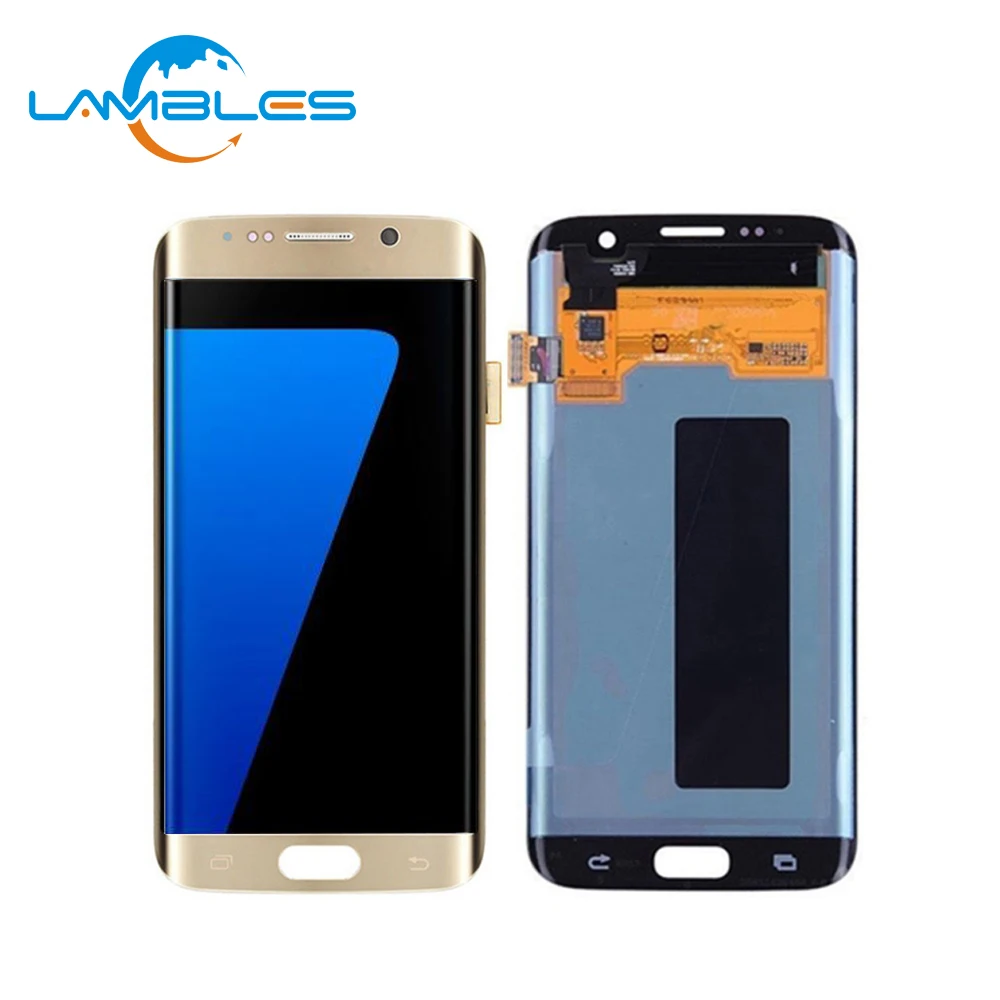 

Factory Wholesale Price For Samsung S7 Edge LCD Touch Screen Display Digitizer Assembly Replacement, Black