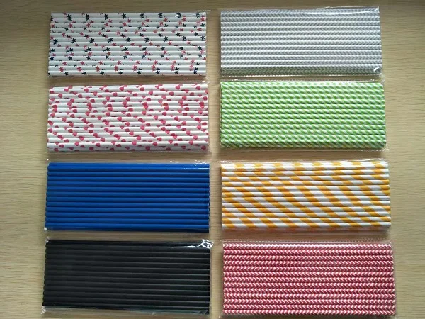 
CE Certificate Paper Drinking Straw Making Machine 
