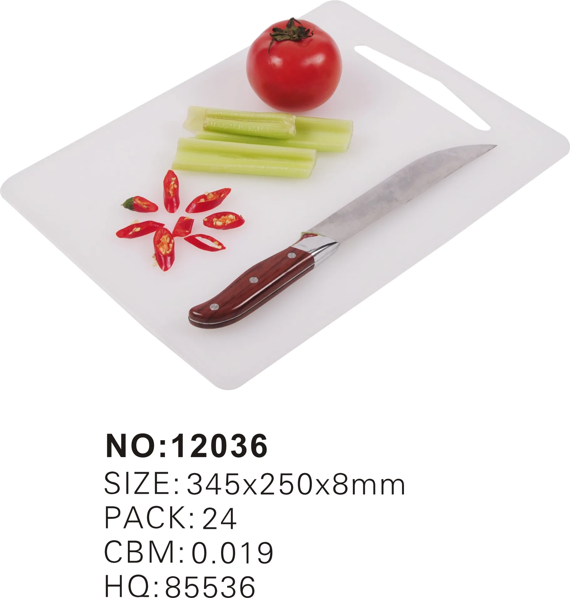 Hot sell & Good quality Plastic Cutting Board/Plastic Chopping Board in two colors